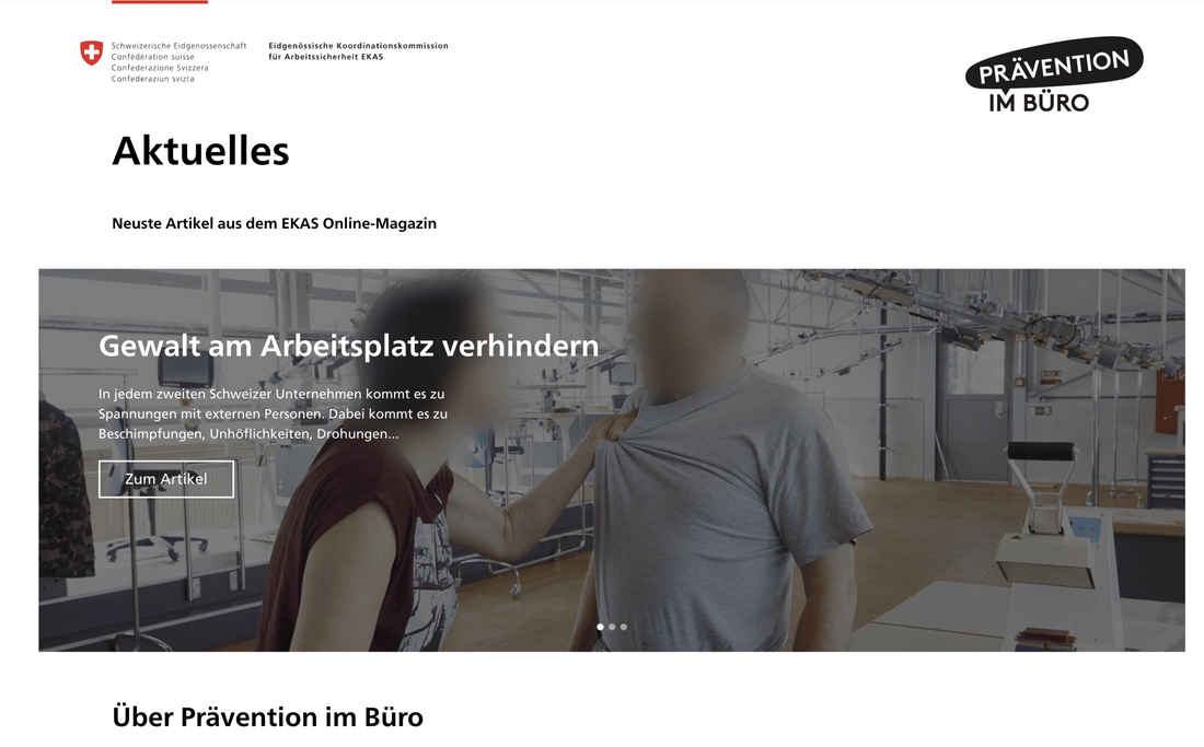 Der Bürocheck von EKAS