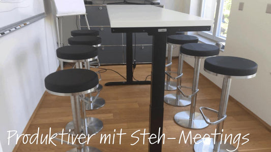 Meetings stehend und sitzend führen ist gesund