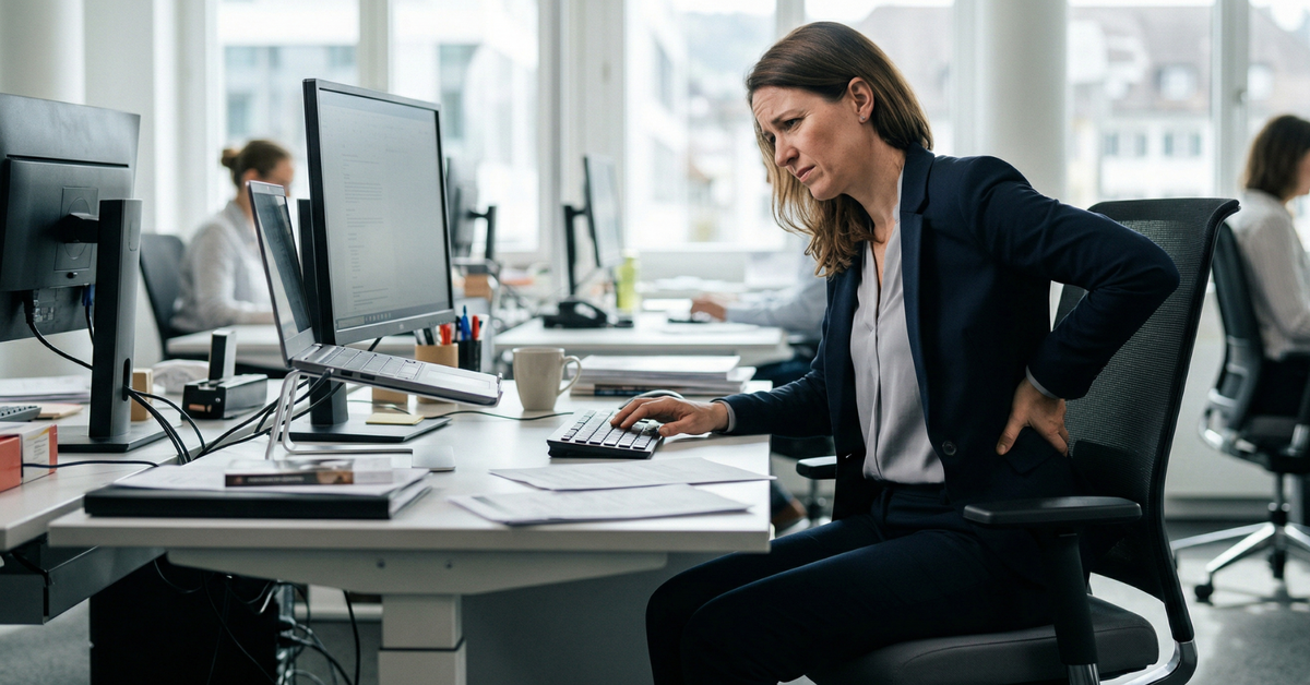 Warum dein Bürostuhl gar nicht das Problem ist