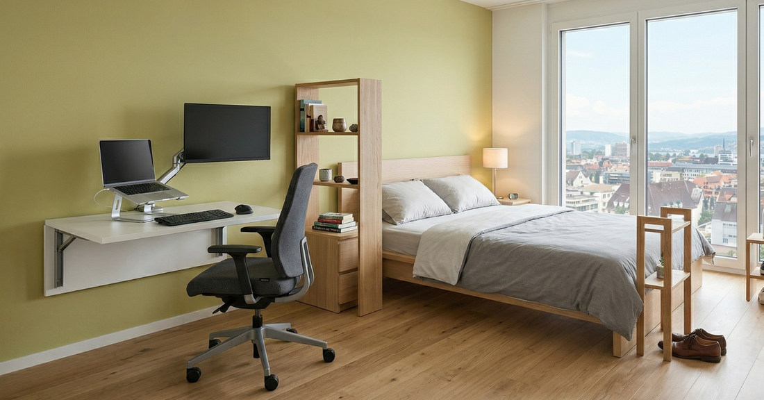 Homeoffice im Schlafzimmer: Dos, Don'ts und was wirklich hilft