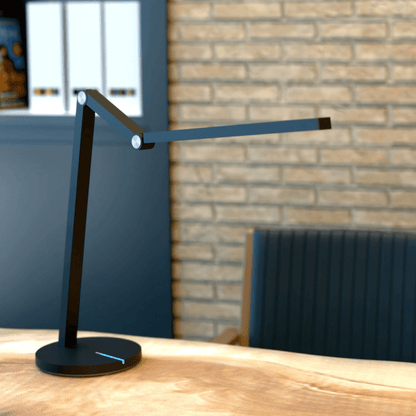 Hansa Cascade LED Arbeitsleuchte mit Doppelarm, schwarz